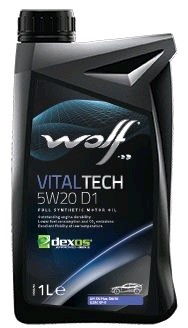 WOLF VITALTECH 5W-20 D1 1L